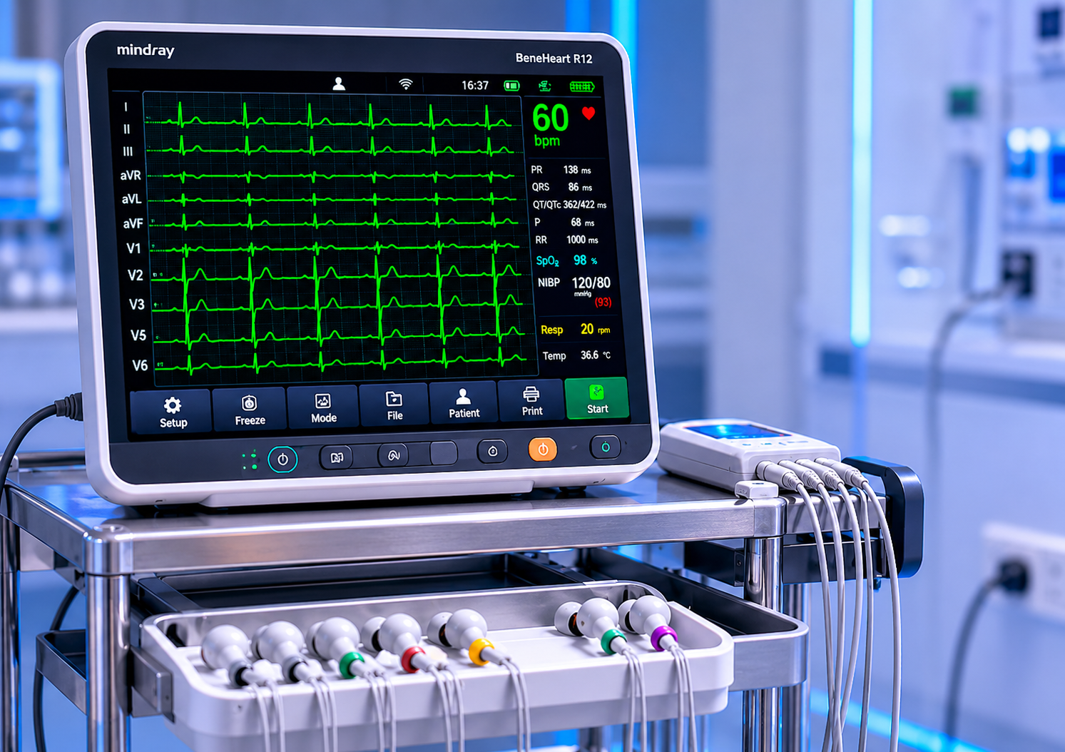 ECG Electrocardiogram at Jayam Hrudayalaya